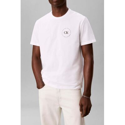 Calvin Klein 30s Eu Tee Bright White Taille: M T-shirts avec imprimés Outlet Homme Blanche - Publicité Calvin Klein 30s Eu Tee Bright White Taille: M T-shirts avec imprimés Outlet Homme Blanche - Publicité