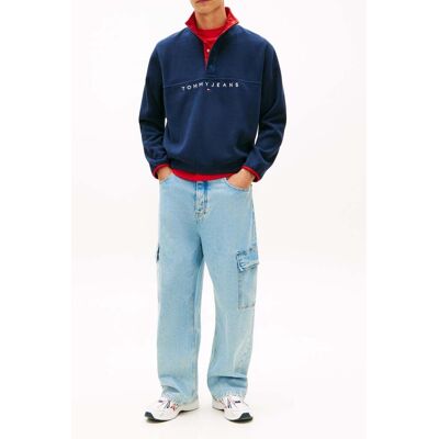 Tommy Hilfiger Theo Baggy Cargo Denim Light Taille: W31L32 Pantalons Cargo Outlet Homme Bleu - Publicité Tommy Hilfiger Theo Baggy Cargo Denim Light Taille: W31L32 Pantalons Cargo Outlet Homme Bleu - Publicité