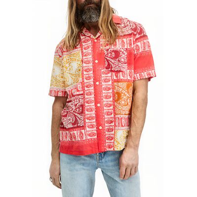 AllSaints Marquee Ss Shirt Electric Red Taille: XS Casual chemises Outlet Homme Rouge - Publicité AllSaints Marquee Ss Shirt Electric Red Taille: XS Casual chemises Outlet Homme Rouge - Publicité