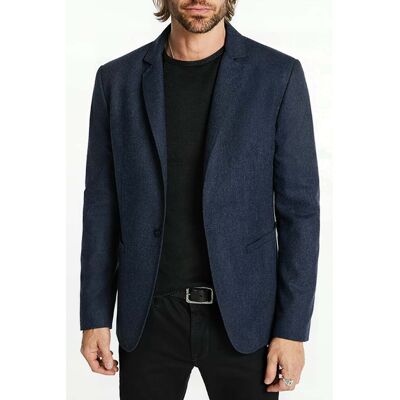 John Varvatos Willet - One Button Skinny Notch Lapel S Navy Taille: 50 Blazers Outlet Homme Bleu - Publicité John Varvatos Willet - One Button Skinny Notch Lapel S Navy Taille: 50 Blazers Outlet Homme Bleu - Publicité