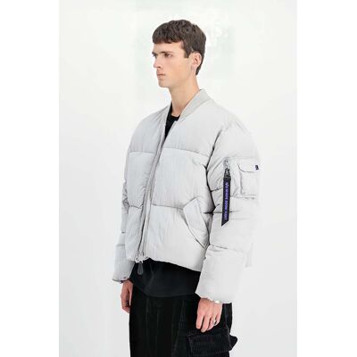 Alpha Industries Ma-1 Puffer Uv Pastel Grey Taille: S Vestes d'hiver Outlet Homme Gris - Publicité Alpha Industries Ma-1 Puffer Uv Pastel Grey Taille: S Vestes d'hiver Outlet Homme Gris - Publicité