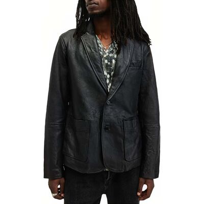 AllSaints Andrius Blazer Black Taille: L Vestes en cuir Outlet Homme Le Noir - Publicité AllSaints Andrius Blazer Black Taille: L Vestes en cuir Outlet Homme Le Noir - Publicité