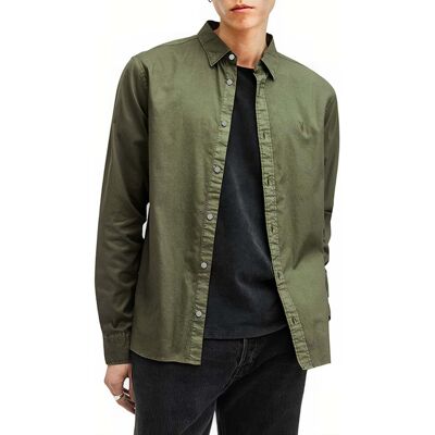 AllSaints Hawthorne Ls Shirt Fleur Green Taille: XS Casual chemises Outlet Homme Vert - Publicité AllSaints Hawthorne Ls Shirt Fleur Green Taille: XS Casual chemises Outlet Homme Vert - Publicité