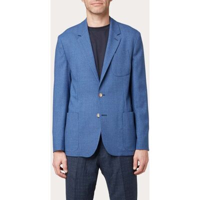 Paul Smith Mens 2 Btn Patch Pocket Jacket Cobalt Blue Taille: 50 Blazers Outlet Homme Bleu - Publicité Paul Smith Mens 2 Btn Patch Pocket Jacket Cobalt Blue Taille: 50 Blazers Outlet Homme Bleu - Publicité