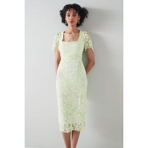 LK Bennett Posy Midi Dress Pistachio Taille: 36 Robes Outlet Femme Vert - Publicité LK Bennett Posy Midi Dress Pistachio Taille: 36 Robes Outlet Femme Vert - Publicité