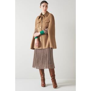 LK Bennett Carter Camel Taille: L Ponchos Outlet Femme Marron - Publicité LK Bennett Carter Camel Taille: L Ponchos Outlet Femme Marron - Publicité