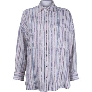 IRO Paris Cherry Button-down Shirt In Multico Ecru Taille: S Chemises à boutons Outlet Femme Marron - Publicité IRO Paris Cherry Button-down Shirt In Multico Ecru Taille: S Chemises à boutons Outlet Femme Marron - Publicité