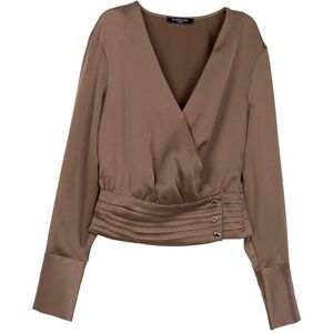 Guess by Marciano GUESS Marciano By Michelle Top Truffle Dust Blouse Multi Taille: XXS Chemisiers Outlet Femme - Publicité Guess by Marciano GUESS Marciano By Michelle Top Truffle Dust Blouse Multi Taille: XXS Chemisiers Outlet Femme - Publicité