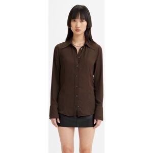 Levis Levi's Maeve Button-down Shirt Brown Taille: XXS Chemises à boutons Outlet Femme Marron - Publicité Levis Levi's Maeve Button-down Shirt Brown Taille: XXS Chemises à boutons Outlet Femme Marron - Publicité