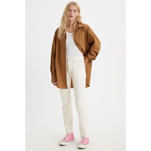 Levis Levi's 501 Jeans Ecru Taille: W24L32 Pantalons slim Outlet Femme Marron - Publicité Levis Levi's 501 Jeans Ecru Taille: W24L32 Pantalons slim Outlet Femme Marron - Publicité