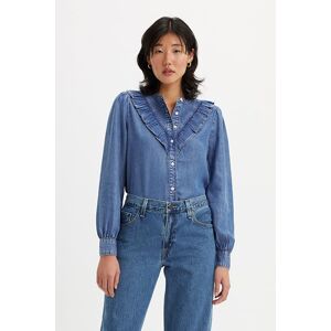 Levis Levi's Carinna Button-down Shirt Blue Taille: XXS Chemises à boutons Outlet Femme Bleu - Publicité Levis Levi's Carinna Button-down Shirt Blue Taille: XXS Chemises à boutons Outlet Femme Bleu - Publicité