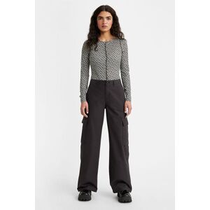 Levis Levi's Baggy Cargo Pant Black Taille: W24L32 Pantalons Cargo Outlet Femme Le Noir - Publicité Levis Levi's Baggy Cargo Pant Black Taille: W24L32 Pantalons Cargo Outlet Femme Le Noir - Publicité