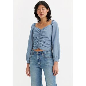 Levis Levi's Livie Blouse Blue Taille: M Chemisiers Outlet Femme Bleu - Publicité Levis Levi's Livie Blouse Blue Taille: M Chemisiers Outlet Femme Bleu - Publicité
