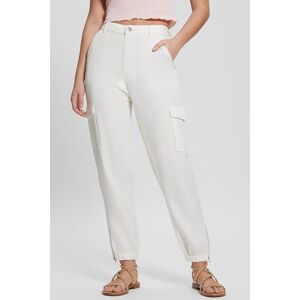 Guess by Marciano GUESS Eco Es Bowie Cargo Chino Cream White Multi Taille: 24 Pantalons Cargo Outlet Femme Blanche - Publicité Guess by Marciano GUESS Eco Es Bowie Cargo Chino Cream White Multi Taille: 24 Pantalons Cargo Outlet Femme Blanche - Publicité