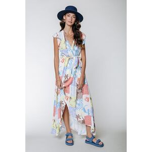 Colourful Rebel Elva Patchwork Maxi Dress Multicolor Taille: XS Robes longues Outlet Femme - Publicité Colourful Rebel Elva Patchwork Maxi Dress Multicolor Taille: XS Robes longues Outlet Femme - Publicité