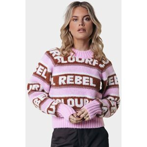 Colourful Rebel Ximenia Cr Intarsia Knitted Sweater Multicolor Taille: XL Pulls en Maille Outlet Femme - Publicité Colourful Rebel Ximenia Cr Intarsia Knitted Sweater Multicolor Taille: XL Pulls en Maille Outlet Femme - Publicité