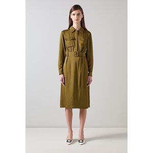 LK Bennett Newton Utility Shirt Dress Olive Taille: 16 Robes Chemises Outlet Femme Vert - Publicité LK Bennett Newton Utility Shirt Dress Olive Taille: 16 Robes Chemises Outlet Femme Vert - Publicité
