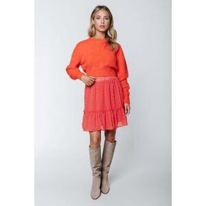 Colourful Rebel Hannah Small Geo Mini Skirt Bright Orange Taille: XS Mini Jupes Outlet Femme Orange - Publicité Colourful Rebel Hannah Small Geo Mini Skirt Bright Orange Taille: XS Mini Jupes Outlet Femme Orange - Publicité