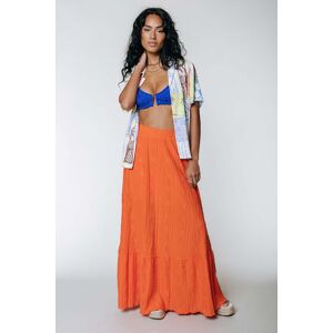 Colourful Rebel Yui Broderie Maxi Skirt Bright Orange Taille: XS Jupes longues Outlet Femme Orange - Publicité Colourful Rebel Yui Broderie Maxi Skirt Bright Orange Taille: XS Jupes longues Outlet Femme Orange - Publicité