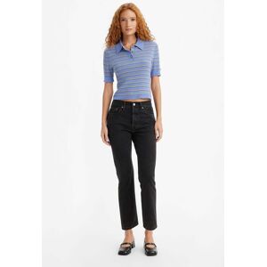Levis Levi's 501 Crop Lunar Black Clean Hem Taille: W28L30 Pantalons slim Outlet Femme Le Noir - Publicité Levis Levi's 501 Crop Lunar Black Clean Hem Taille: W28L30 Pantalons slim Outlet Femme Le Noir - Publicité
