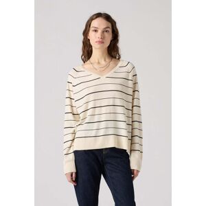 Levis Levi's Petal Vneck Sweater Olympic Stripe White Taille: M Pulls en Maille Outlet Femme Blanche - Publicité Levis Levi's Petal Vneck Sweater Olympic Stripe White Taille: M Pulls en Maille Outlet Femme Blanche - Publicité