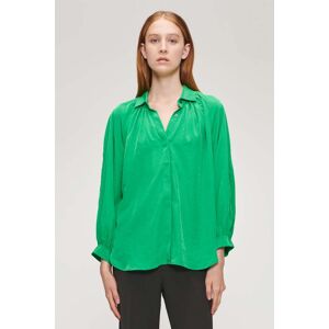 ZENGGI Technosilk Oversized Blouse Vivid Green Taille: S Chemisiers Outlet Femme Vert - Publicité ZENGGI Technosilk Oversized Blouse Vivid Green Taille: S Chemisiers Outlet Femme Vert - Publicité
