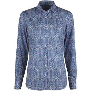 Stenströms Sofie Shirt Blue Pattern Taille: 38 Chemises à boutons Outlet Femme Bleu - Publicité Stenströms Sofie Shirt Blue Pattern Taille: 38 Chemises à boutons Outlet Femme Bleu - Publicité