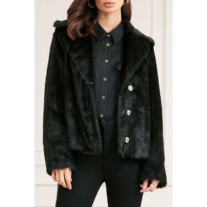 Guess by Marciano GUESS Marciano By Marciano- Caroline Jacket Jet Black Faux F Taille: 38 Vestes courtes Outlet Femme Le Noir - Publicité Guess by Marciano GUESS Marciano By Marciano- Caroline Jacket Jet Black Faux F Taille: 38 Vestes courtes Outlet Femme Le Noir - Publicité