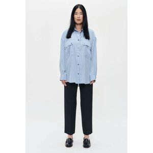 ZENGGI Technosilk Cargo Shirt Blue Haze Taille: XS Chemises à boutons Outlet Femme Bleu - Publicité ZENGGI Technosilk Cargo Shirt Blue Haze Taille: XS Chemises à boutons Outlet Femme Bleu - Publicité
