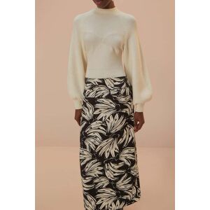 FARM Rio Black Bossa Banana Low Waisted Maxi Skirt Taille: L Jupes longues Outlet Femme Noir - Publicité FARM Rio Black Bossa Banana Low Waisted Maxi Skirt Taille: L Jupes longues Outlet Femme Noir - Publicité