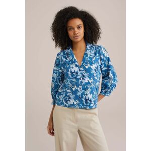 We Fashion Blouse Blue Taille: S Chemisiers Outlet Femme Bleu - Publicité We Fashion Blouse Blue Taille: S Chemisiers Outlet Femme Bleu - Publicité