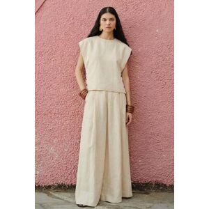 Devotion Twins Loyalty Long Skirt Lino Ecru Taille: XS Jupes longues Outlet Femme Marron - Publicité Devotion Twins Loyalty Long Skirt Lino Ecru Taille: XS Jupes longues Outlet Femme Marron - Publicité