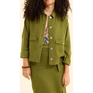 ICode Fluid Khaki Jacket With Buttoned Pockets Khaki Taille: 42 Vestes Outlet Femme Marron - Publicité ICode Fluid Khaki Jacket With Buttoned Pockets Khaki Taille: 42 Vestes Outlet Femme Marron - Publicité