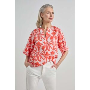 Josephine & Co Jeff Blouse Coral Print Taille: 36 Chemisiers Outlet Femme Orange - Publicité Josephine & Co Jeff Blouse Coral Print Taille: 36 Chemisiers Outlet Femme Orange - Publicité