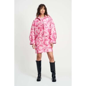 POM Amsterdam Jacket - Floral Jacquard Raspberry Pink Taille: 44 Vestes Outlet Femme Rose - Publicité POM Amsterdam Jacket - Floral Jacquard Raspberry Pink Taille: 44 Vestes Outlet Femme Rose - Publicité