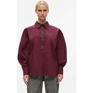 Karl Lagerfeld Windsor Burgundy Karl Snap Fashion Poplin Shirt Taille: 42 Chemises à boutons Outlet Femme Marron - Publicité Karl Lagerfeld Windsor Burgundy Karl Snap Fashion Poplin Shirt Taille: 42 Chemises à boutons Outlet Femme Marron - Publicité