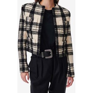 IRO Paris Xelina Jacket Ecru/black Taille: 34 Vestes courtes Outlet Femme Marron - Publicité IRO Paris Xelina Jacket Ecru/black Taille: 34 Vestes courtes Outlet Femme Marron - Publicité