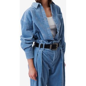 IRO Paris Jalini Shirt Blue Taille: 36 Chemises à boutons Outlet Femme Bleu - Publicité IRO Paris Jalini Shirt Blue Taille: 36 Chemises à boutons Outlet Femme Bleu - Publicité
