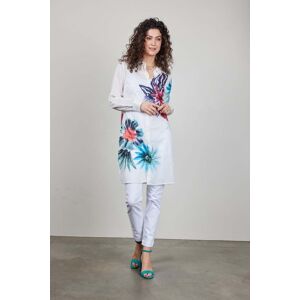 DIDI Tunic Floral In Offwhite With Floral Medley Panel Taille: 36 Chemises à boutons Outlet Femme Blanc - Publicité DIDI Tunic Floral In Offwhite With Floral Medley Panel Taille: 36 Chemises à boutons Outlet Femme Blanc - Publicité