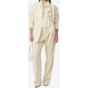 IRO Paris Jake Trouser Ecru Taille: 34 Pantalons droits Outlet Femme Marron - Publicité IRO Paris Jake Trouser Ecru Taille: 34 Pantalons droits Outlet Femme Marron - Publicité
