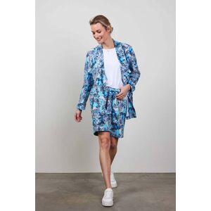 DIDI Travel Bermuda Urban In Offwhite With Blue Azur Fusion Print Taille: 48 Blazers Outlet Femme Bleu - Publicité DIDI Travel Bermuda Urban In Offwhite With Blue Azur Fusion Print Taille: 48 Blazers Outlet Femme Bleu - Publicité