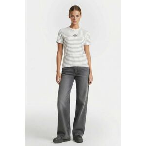 Tommy Hilfiger Roundall Regular C-neck Shortsleeve Ivory/navy Taille: XS Chemises Outlet Femme Blanche - Publicité Tommy Hilfiger Roundall Regular C-neck Shortsleeve Ivory/navy Taille: XS Chemises Outlet Femme Blanche - Publicité
