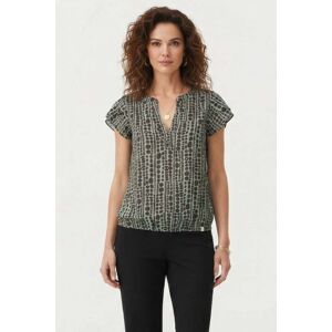 DIDI Blouse Flare In Granite Green With Dots Is A Row Print Taille: 34 Chemisiers Outlet Femme Vert - Publicité DIDI Blouse Flare In Granite Green With Dots Is A Row Print Taille: 34 Chemisiers Outlet Femme Vert - Publicité
