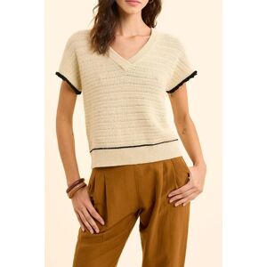 ICode Gold Knit Sweater With Black Edges Ecru Taille: XL Pulls en Maille Outlet Femme Le Noir - Publicité ICode Gold Knit Sweater With Black Edges Ecru Taille: XL Pulls en Maille Outlet Femme Le Noir - Publicité