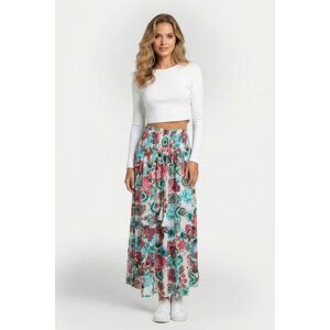 DIDI Smocked Skirt Magic In Offwhite With Floral Medley Print Taille: 46 Jupes longues Outlet Femme Blanc - Publicité DIDI Smocked Skirt Magic In Offwhite With Floral Medley Print Taille: 46 Jupes longues Outlet Femme Blanc - Publicité