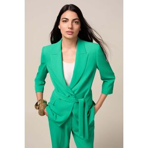 Oltre Double-breasted Blazer With Sash Green Taille: 46 Blazers Outlet Femme Vert - Publicité Oltre Double-breasted Blazer With Sash Green Taille: 46 Blazers Outlet Femme Vert - Publicité