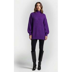 RAIZZED Sophie Bright Purple Taille: XS Pulls en Maille Outlet Femme Mauve - Publicité RAIZZED Sophie Bright Purple Taille: XS Pulls en Maille Outlet Femme Mauve - Publicité