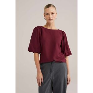 We Fashion Blouse Burgundy Red Taille: XS Chemisiers Outlet Femme Marron - Publicité We Fashion Blouse Burgundy Red Taille: XS Chemisiers Outlet Femme Marron - Publicité