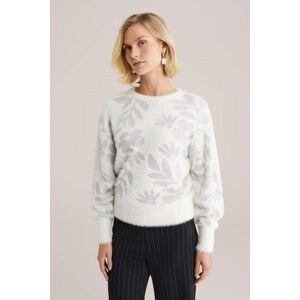 We Fashion Knitted Pullover Off-white Taille: XS Pulls en Maille Outlet Femme Blanc - Publicité We Fashion Knitted Pullover Off-white Taille: XS Pulls en Maille Outlet Femme Blanc - Publicité