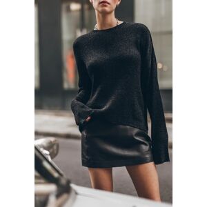 Mikuta The Black Sparkly Loose Knitted Sweater Taille: XL Pulls en Maille Outlet Femme Le Noir - Publicité Mikuta The Black Sparkly Loose Knitted Sweater Taille: XL Pulls en Maille Outlet Femme Le Noir - Publicité